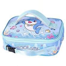 1pc Lunch Box Bag Lunch Bag Cute Cartoon Office Workers With Rice Bag Thick Insulation Bag Portable Handbag Back To School Must Be Suitable For Holiday Gifts And Daily Commuting. - View 8