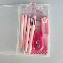 Cartoon Stationery Gift Set, Capybara Panda Multiple Notebooks, Multi-Color Pens, Correction Tape Combination, Student Back To School Gift - Multicolor - View 10