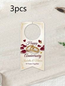 Customized Water Bottle Labels, Personalized Name And Event Date, Elegant Decoration, Suitable For Weddings, Parties, Birthdays And Christenings, Ideal Gifts For Brides, Grooms And Guests, Perfect For Receptions, Bridal Showers, Engagements, Also As Toast And Souvenir Labels - Multicolor - View 62