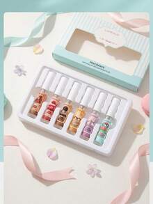 6pcs/Set Fragrance Gift Box, Includes Six Long-Lasting Ice Cream Scents. Deodorizing Clothing Fragrance, Alcohol-Free, Portable Air Freshener, Releases Long-Lasting Fresh Natural Ice Cream Scent, Acts On Air To Purify Air, Suitable For Any Place To Remove Odors And Add Fragrance, Summer Deodorizing Gift Box - L138 - View 7