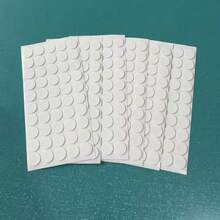 Heat-Resistant Candle Wick PE Foam Double-Sided Adhesive Sticker: Strong Adhesion, Double-Sided, Easy To Apply, For DIY Candle Making - White, 15mm Diameter - View 6