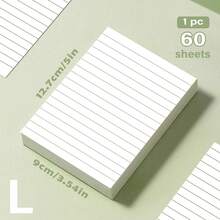 1/3/5/6/10/20pcs, Lined, Grid Sticky Notes, Portable Student Note Marking, Writing Sticky Note Pads, Self-Adhesive Sticky Note Pads Suitable For School Office Large Medium Small School Supplies - White - View 13