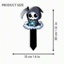 2D Flat Halloween Yard Sign, Suitable For Holiday Garden Bed Decoration, Party Lawn Outdoor Decor - R - View 6