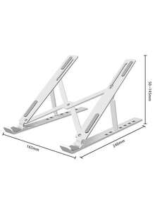 Laptop Stand Holder Adjustable Height Desktop Riser Portable Foldable Floating Cooling Stand - Laptop Stand - View 8