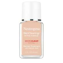 Neutrogena SkinClearing Liquid Foundation, 30 Buff, 1 Fl Oz - 030 Buff - View 1