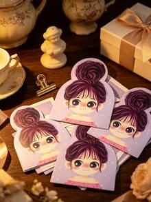 60pcs/Set DIY Hair Accessories Packaging Cards, Display Cards For Hair Clips And Headbands, Blank Display Racks For Small Items (Cards Only, Hair Clips Not Included) - A - View 5