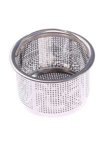 Rust-Proof Mesh Design - Stainless Steel Sink Strainer With Handle - Easy To Prevent Clogging, Suitable For Kitchen And Bathroom Sinks - Perfect For Draining Fruits And Vegetables - SILVER - View 11
