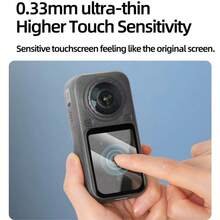 1-3Pcs For Insta360 X6 X5 X4 X3 X4 Air Screen Protector Film For Insta 360X5 Insta360X4 Air X4Air Insta360X4 Accessories Anti-Scratch Film Full Coverage Protective Film (Not Glass) - 2PCS - View 5