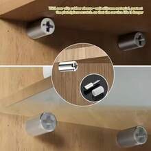 5pcs/15pcs/35pcs/50pcs/100pcs Shelf Support Pins With Screws - Durable Multi-Purpose Shelf Brackets, Suitable For Cabinets, Bookshelves, Wardrobes And Furniture - Easy Installation, Secure Fixing - Support Nail - View 5