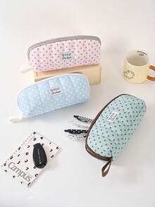 Slim Pencil Case Large Capacity Multi Compartments Pen Pencil Pouch Cute Aesthetic Stationery Zipper Bag For School Daily Use - View 6