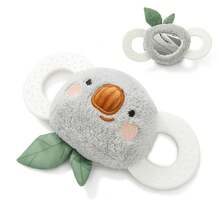 Baby Cute Koala Animal Rattle, Colorful Multi-Function Educational Grasping Rattle, Dual-Handle Rattle Toy Easy To Grip, Develop Baby's Visual And Auditory Abilities, Parent-Child Interactive Game, Christmas Halloween Birthday Gift - Multicolor - View 13