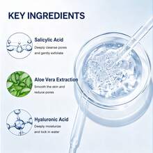 Xioimy 100ml, Salicylic Acid Exfoliating Gel Can Deeply Clean Skin Dirt, Make Skin More Perfect. Pore Care Can Create Smooth Skin, Effectively Moisturize, And Make Skin Brighter. It Is Suitable For Face, Neck, Arms, And Body - Quantity - View 8