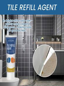 Grout Sealer (120ml, 20ml) Waterproof And Anti-Mold Tile Filler For Home Kitchen And Bathroom, Suitable For Tile Joints, Patio, Bathroom, Ideal Gift For Friends And Family - Tile Grout - View 9
