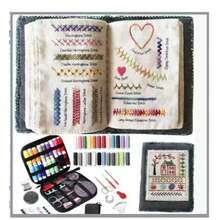 EDCUEBE7 Complete Sewing Kit. Sewing Box And Stitching Guide Book. High-Quality Sewing Supplies, Suitable For DIY, Beginners, Adults, Emergencies, Summer Campers, Travel And Home, With Storage Bag Box Stitching Guide Book (Accessory Color Random) - Multiple Styles - View 16