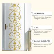 JAYSUING Water-Based Gold Paint, Horse Post Decorative Gold Paint, Outdoor Fence Shiny Gold Leaf Paint - Water-based Gold Paint - View 8