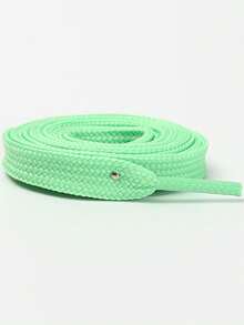 Double-Layer Thickened Flat Hollow Colorful Polyester Shoelaces, Classic Versatile Solid Color Shoelaces Suitable For Skate Shoes, Canvas Shoes, Sports Shoes. - Multicolor - View 7