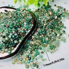 0.81/2.05oz (Approx. 40/100pcs) Green Agate Pebbles - Vibrant Crystal Stones, Suitable For Aquarium, Garden And Home Decor, Polished Translucent Green, Brown And Multicolor Pebbles - Green Agate Pebbles - View 4