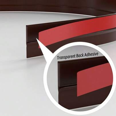 Self-Adhesive Door Bottom Seal Strip, Suitable For Bedroom Doors, Dust-Proof, Sound-Insulating, Wind-Proof, Applicable To Doors And Windows.