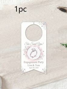 Customized Water Bottle Labels, Personalized Name And Event Date, Elegant Decoration, Suitable For Weddings, Parties, Birthdays And Christenings, Ideal Gifts For Brides, Grooms And Guests, Perfect For Receptions, Bridal Showers, Engagements, Also As Toast And Souvenir Labels - Multicolor - View 47