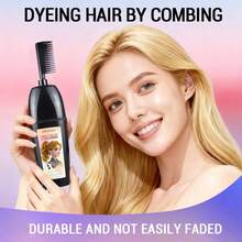 MOKERU Hair Dye 200ml, Comb-In Dye, No Mixing Required, Easy Application, Even Color, Long-Lasting Color. Multiple Hair Colors Available, Covers Gray Hair. - Multicolor - View 4