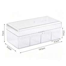 1pc Tea Bag Storage Box, Multi-Functional Desktop Organizer For Coffee And Tea Bags, Suitable For Dorm, Home And Office Use, Great Gift For Holidays Or Housewarming, Back To School Essential - Multicolor - View 8