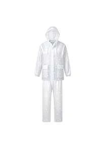 Ethereal Snowflake Polka Dot Transparent Split Raincoat, Lightweight Soft And Breathable, Non-Stuffy, Transparent Texture With Built-In Atmosphere! Suitable For Daily Commute, Short Trips, Grocery Shopping And Walking, Say Goodbye To Heavy And Dull Raincoats, Take Beautiful Photos On Rainy Days, Waterproof And Durable, Unisex! - Unisex - View 15