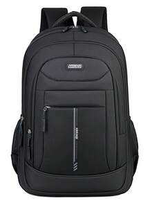 Large Capacity Commuter Laptop Backpack, Durable Oxford Fabric, Multi-Compartment Storage, Student Travel Backpack - Multicolor - View 12
