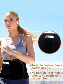 1pc Waist Trimmer Silver Ion Extended Version 43.3*7.48 Inches Sweat-Absorbing Waist Trainer For High-Intensity Training And Exercise, Waist Support, Sweat Sauna Body Shaping Abdominal Belt, Suitable For Men And Women - Abdominal Trainer, Core Stability Training Belt, Sweat-Absorbing Body Shaping Abdominal, Adjustable Elasticity - Multicolor - View 5