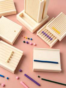 1/2pcs Soft Clay Shaping Tools, Can Make Spherical And Strip-Shaped Clay, Jewelry Making Set, DIY Earrings, Pendants, Hair Clips, Soft Clay Mold Tools, Multiple Sizes, Suitable For Soft Clay, Ceramics, Creative Handmade Molds - A - View 4