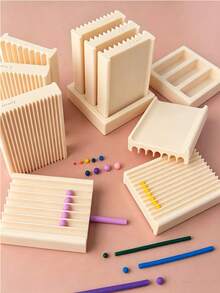 1/2pcs Soft Clay Shaping Tools, Can Make Spherical And Strip-Shaped Clay, Jewelry Making Set, DIY Earrings, Pendants, Hair Clips, Soft Clay Mold Tools, Multiple Sizes, Suitable For Soft Clay, Ceramics, Creative Handmade Molds - A - View 2