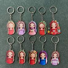 10pcs Keychain Set, Mary Backpack Charm, Unisex, Couple Charm, Commemorative Gift, Car Keychain, Blessing & Grace, Believer Gift, Daily Use, Holiday, Religious Souvenir, Ramadan, Party, Baptism, Wedding And Church Event - Mary Keychain - View 14