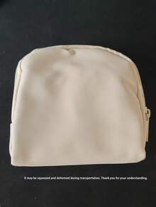 1pc Foldable Jewelry Storage Box, Travel Jewelry Bag, Portable PU Storage Bag, Practical Travel Jewelry Organizer, Cosmetic Storage Bag, Storage Pouch, Card & Coin Holder, This Leather Travel Jewelry Organizer Features Multiple Flap Compartments, Side Drawstring Pocket, Separate Storage For Bracelets To Prevent Tangling, Scratching And Wear - Multicolor - View 7