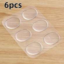 48/24/6pcs Self-Adhesive Forehead Patches, Elastic Silicone Patches, Suitable For Forehead/Full Face, Nighttime Repair Smooth Fine Lines/Brow Wrinkles, Moisturizing Breathable, Invisible Comfortable, Lift Facial, Travel Essential, Acne Patches - A - View 10