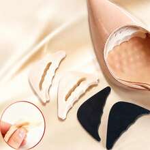 6pcs Half Size Toe Filler Cushion High Heel Insoles For Women, Ultra Soft Front Foot Pain Relief Toe Protection Anti-Friction Forefoot Pads - Beige - View 4