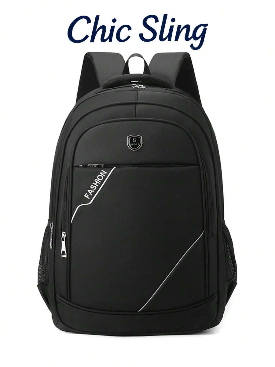 SHILAN Business Backpack, Wear‑Resistant Water‑Repellent Large‑Capacity Multi‑Compartment Laptop Bag For Student Commute Travel - Multicolor - View 1