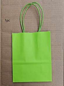 1/10 buah Kantong Kado Kertas Kraft Kecil, Tersedia Berbagai Warna, Dengan Pegangan, Desain Lipat, Dapat Digunakan Kembali, Cocok Untuk Acara Bisnis, Kemasan Kado Ulang Tahun, dan Berbagai Kegunaan Lainnya - Beraneka warna - View 9