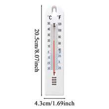 Sensor de Temperatura de Pared - Termómetro para Interiores y Exteriores |       Termómetro Celsius de pantalla grande antirreflejo |       Indicadores Precisos de Medición Climática |       Adecuado para el hogar, el aula, la cocina, el garaje, el jardín, el invernadero, la oficina. - 1 - Ver 6