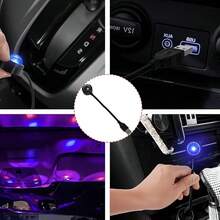 RGB 7-Color Mode USB LED Sunset Projection Lamp, Transparent Projection USB Light, Popular Atmosphere Light, Suitable For Home Decor, Christmas/Wedding Decoration, Desktop Accessories, Travel, Camping And Birthday Party Decoration - Sunset Projection Lamp - View 5