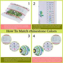 12/20pcs Holiday 5D DIY Diamond Painting Christmas Decoration Set - Vibrant Keychains With Round Diamonds, Snowflakes, Reindeer, Trees & More - Perfect For Holiday Decor And Crafting, Christmas Diamond Art, Christmas Decorations, Christmas Crafts. - A - View 11