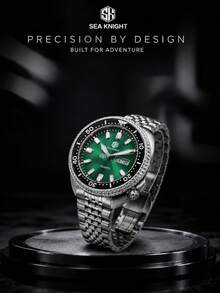 SEA KNIGHT Fashion Brand Men's Business Quartz Watch, New Rotating Bezel, Luminous, Date & Day Display, Waterproof, Men's Watch Gift - one-size - View 8