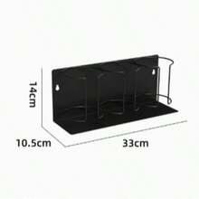 Rak Gelas Magnetik - Rak Penyimpanan Kulkas 3 Tingkat, Cocok untuk Gelas, Cangkir, dan Botol Air. Desain Hemat Ruang dengan Alas Magnet yang Kuat, Sempurna untuk Penyimpanan di Dapur dan Kamar Mandi. Solusi Penyimpanan Dapur. Aksesori Dapur Modern - MultiWarna - View 8