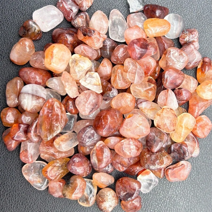 100g Natural Multi-Colored Crystal Gravel - Asymmetrical Pebbles, Suitable For Small Aquariums, Succulents, Terrariums And Vase Fillers - A - View 1