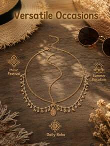 Bohemian Versatile Elegant Casual Luxurious Elegant Lively Head Chain - Multicolor - View 5