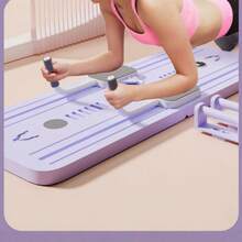 8In1 Multifunctional Fitness Board Pilates Reformer Set For Home Workouts Body - 25Z-wIN-uK-kZDJSB-purple - View 3