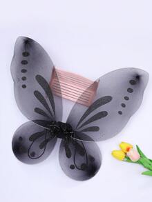 1pc Adult Butterfly Wings Costume For Ball, Nightclub, Performance, Party, Angel/Elf Role Play, Suitable For Ball Party, Graduation Party, Stage Performance, Halloween Outfit - Multicolor - View 15