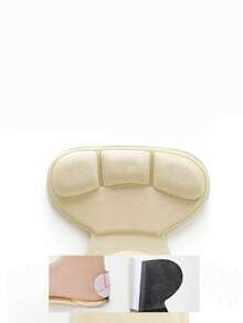 2pcs High Heel Shoes Anti-Slip Anti-Drop Anti-Rubbing Comfortable Ultra-Soft Sweat-Absorbing Full Size Insoles - Beige - View 6