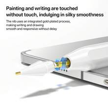 Juego de puntas de metal de repuesto para Apple Pencil, puntas de lápiz resistentes al desgaste - Multicolor - Ver 6