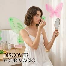 1pc Adult Butterfly Wings Costume For Ball, Nightclub, Performance, Party, Angel/Elf Role Play, Suitable For Ball Party, Graduation Party, Stage Performance, Halloween Outfit - Multicolor - View 4