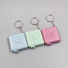 1pc Retractable Mini Tape Measure Keychain, Dual Scale For Body Measurement, Sewing & DIY, 1.5m, Suitable For Apartment, Back To School, Daily Use & Birthday Party, Random Color - Retractable Dual-scale Tape Measure - View 9