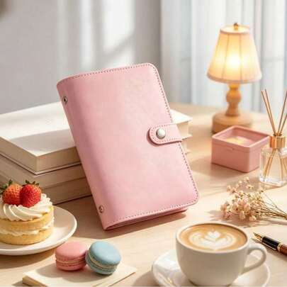Cash Storage Notebook With Chain Accessories, Can Hold 100 Banknotes, Banknote World Currency Collection Binder, Portable Cash Holder, Banknote Hold